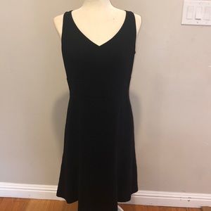 Ann Taylor Black Sheath dress size 10